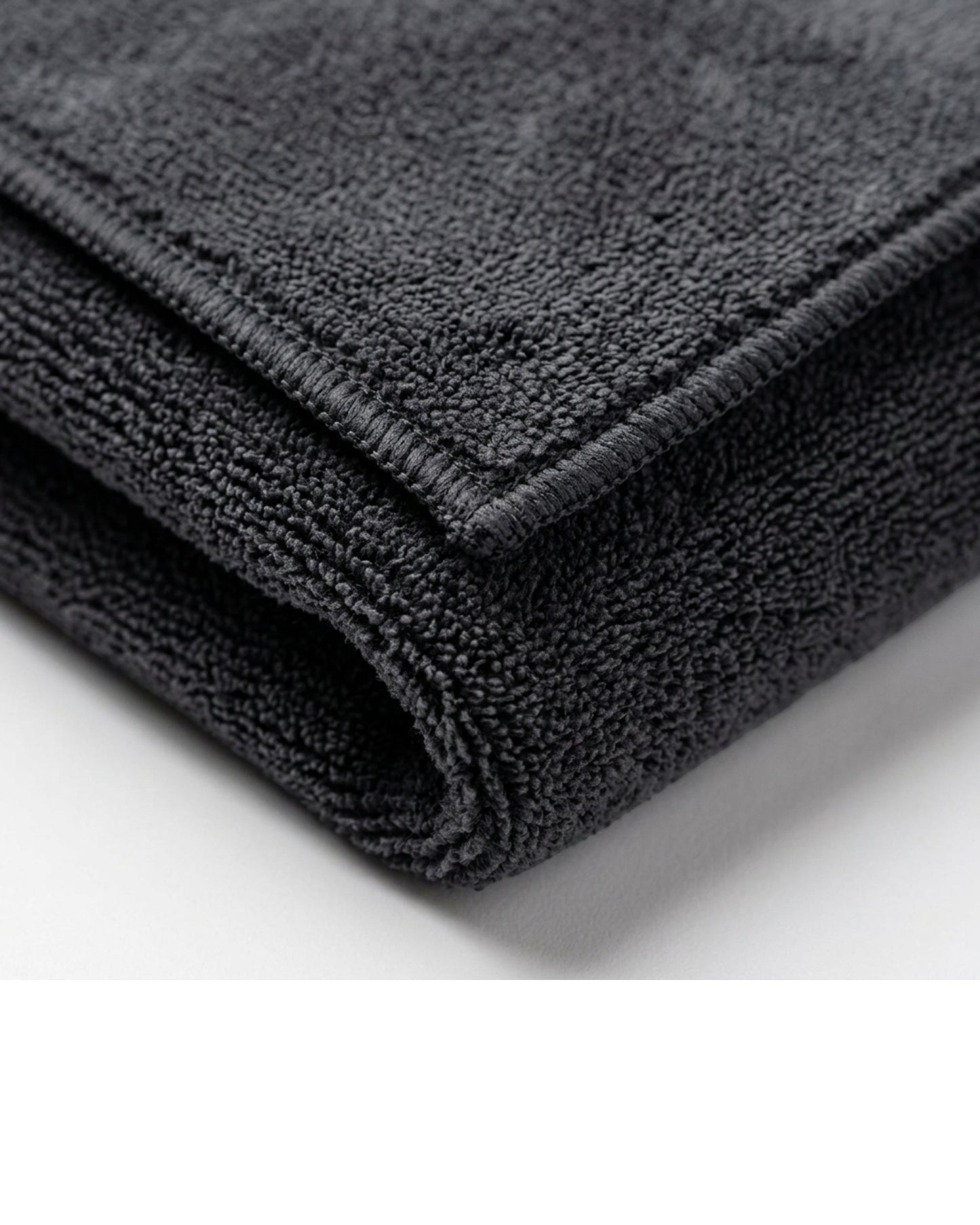 Glea Oversized Sports Towel Charcoal 30 x 60 in