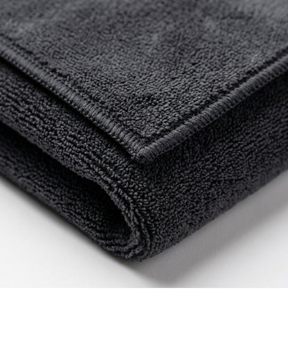 Glea Oversized Sports Towel Charcoal 30 x 60 in