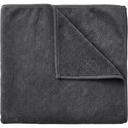 Glea Oversized Sports Towel Charcoal 30 x 60 in