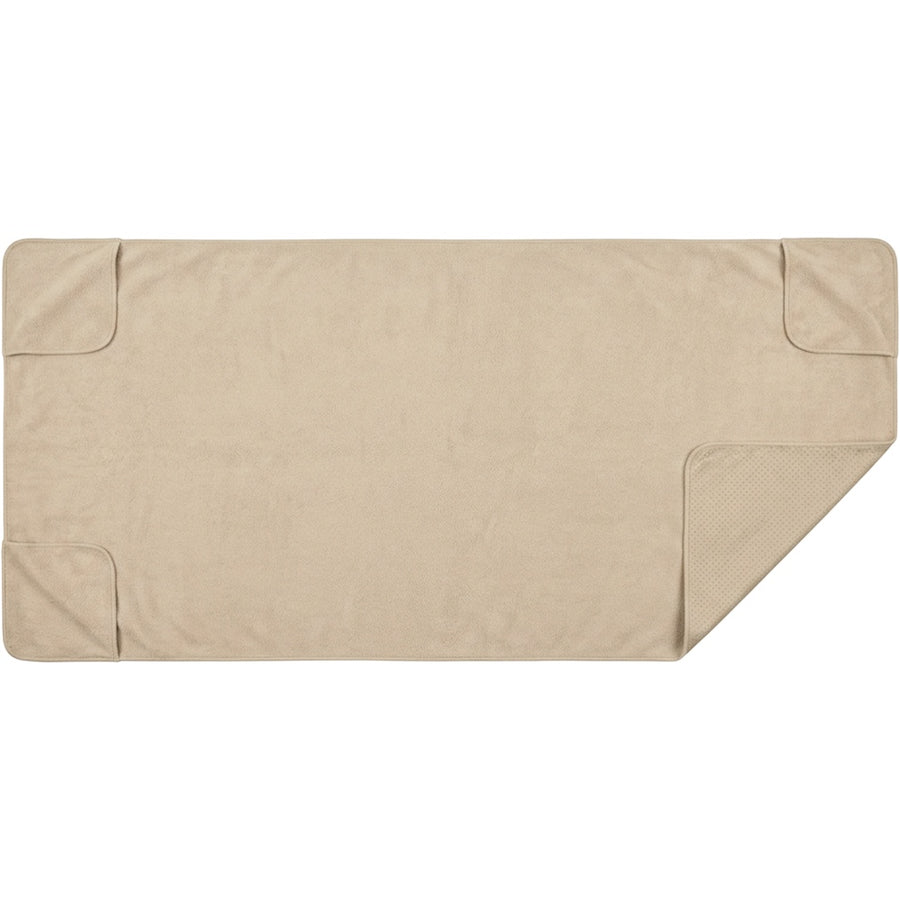 Glea Yoga Mat Towel Sand 24 x 72 in Corner Pockets