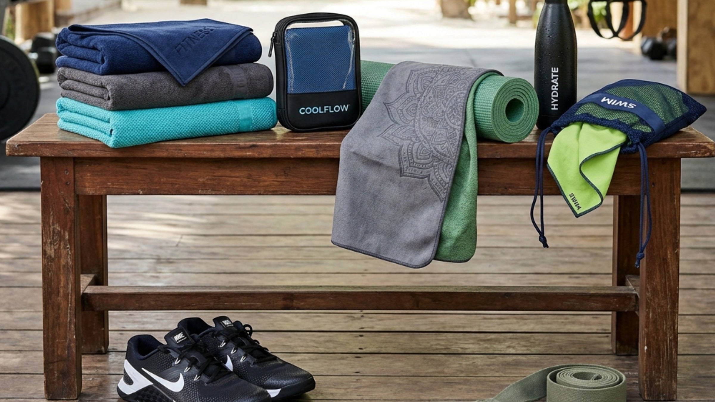 Glea sports towels